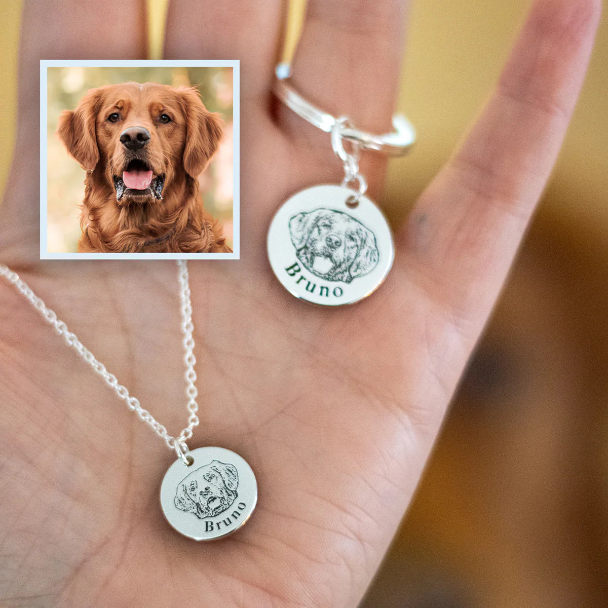 Collier Portrait Animal