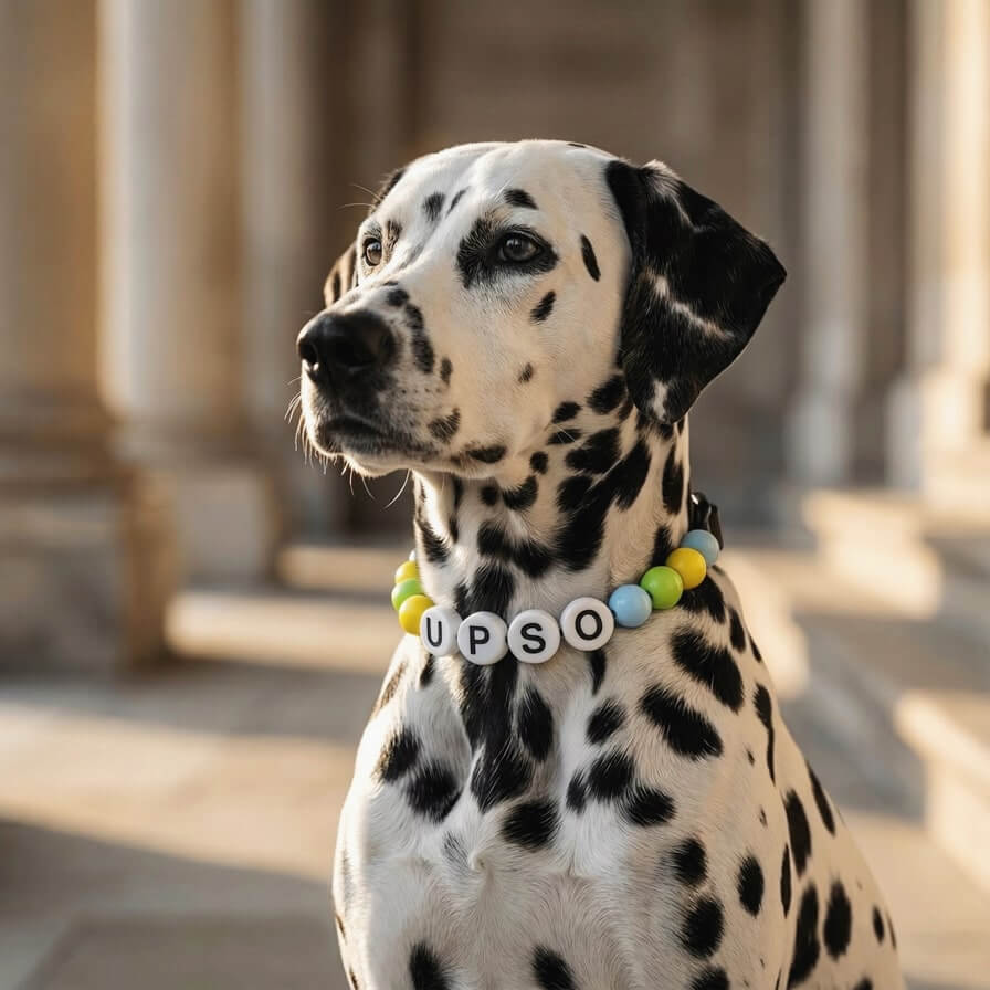 Collier unique pour chien avec son nom - Bloomy
